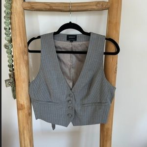 Bardot— Callista Pin Stripe Vest